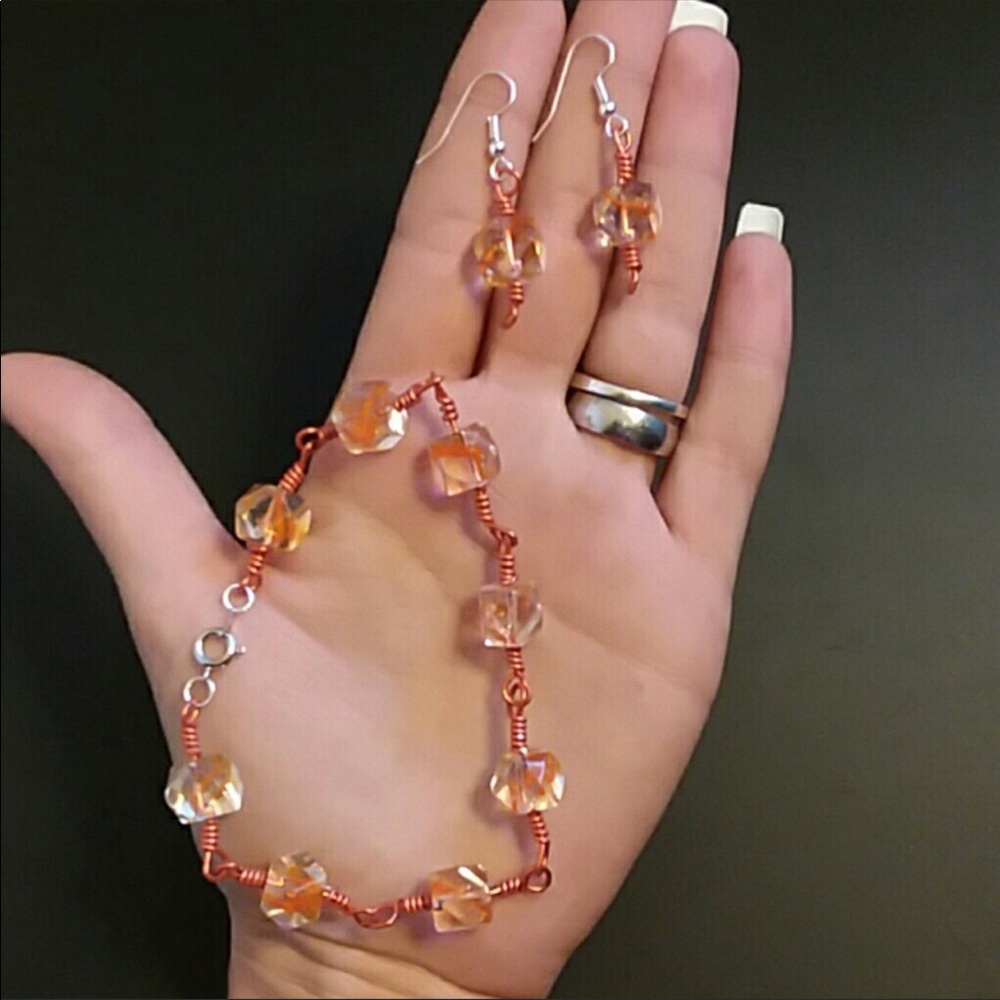 🧡Beautiful Handmade Jewelry Set 🧡
